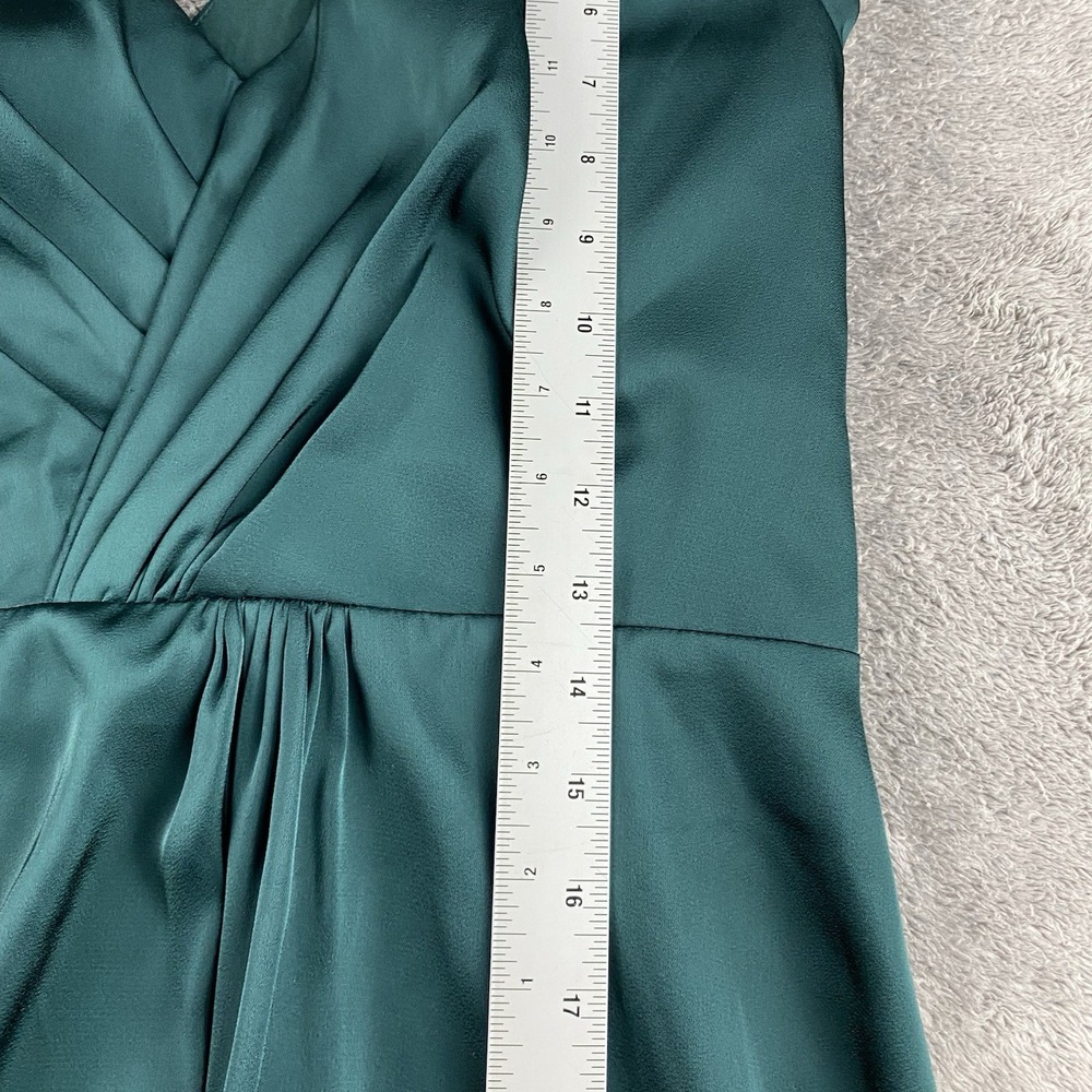 Azazie Sleeveless Floor-Length Maxi Bridesmaid Dress Formal Gown Womens Size A12 - Picture 6 of 13